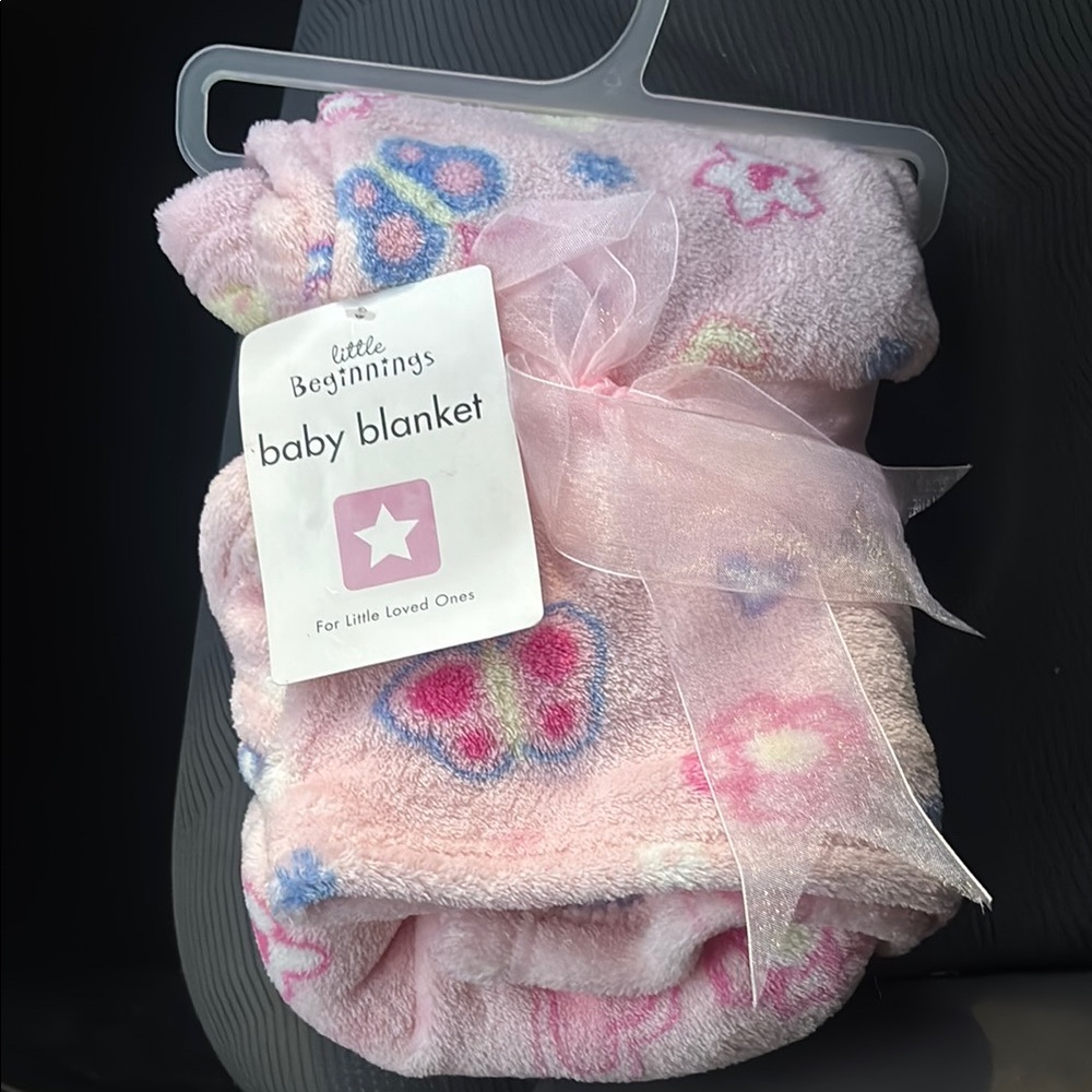 Little Beginnings Pink Baby Blanket
